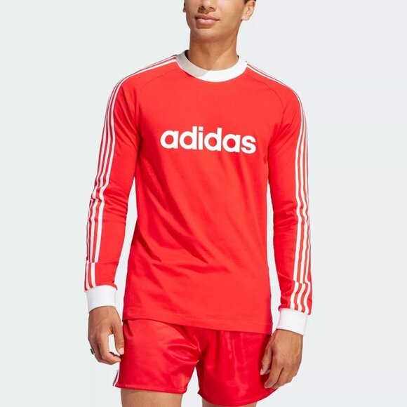 adidas Men's FC Bayern Originals '70s Long Sleeve Jersey XL NEW
